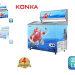 KONKA Ice Cream Freezer KIF220CB with Digital Temperature Control (220 LTR)